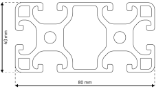 TNS 8-L81 80x40 leicht